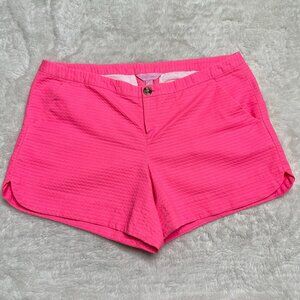 Lilly Pulitzer #20486 Women's Magenta Pink Adie Short Size 6